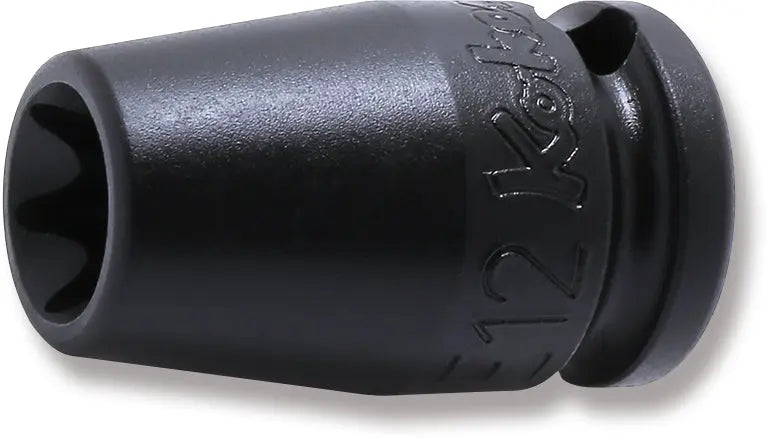 Ko-ken Tools 3/8 Sq. Dr. Impact TORXÂ® E12 Socket w/ Magnet - Length 32mm Ko-ken Tools