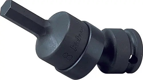 Ko-ken Tools 3/8 Sq. Dr. Universal Bit Socket 10mm Hex Length 74mm Ko-ken Tools