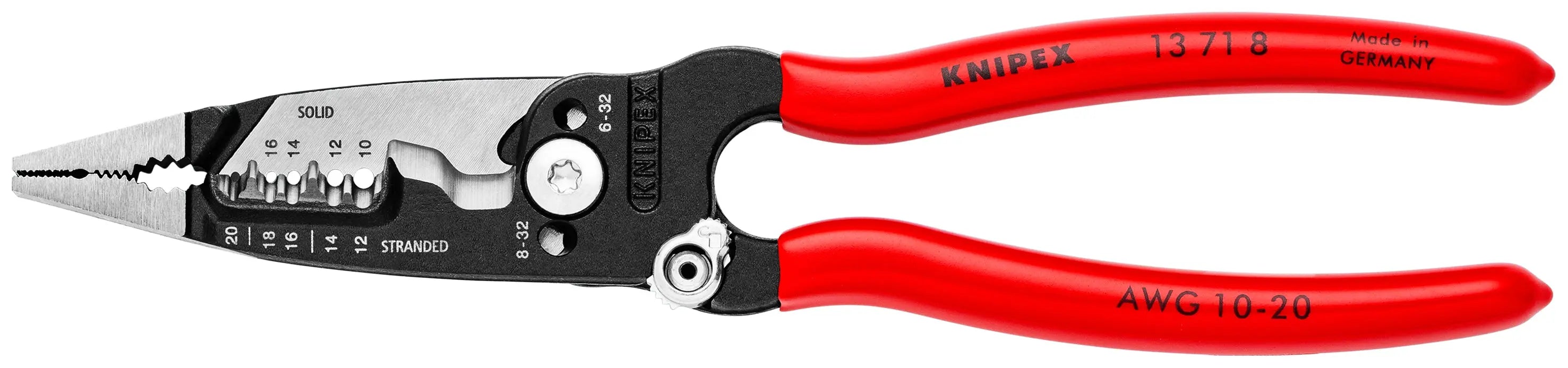 KNIPEX 5 Pc Core Pliers Set in Tool Roll - 9K 00 80 150 US Pliers Set Knipex