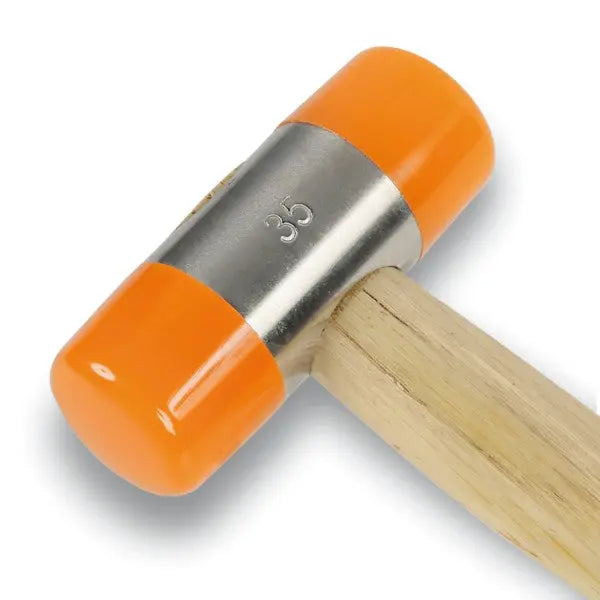 Beta Tools (Article# 1390 35) Hammer with Interchangeable Polyurethane Strikers and Wooden Shafts - BT 013900035 