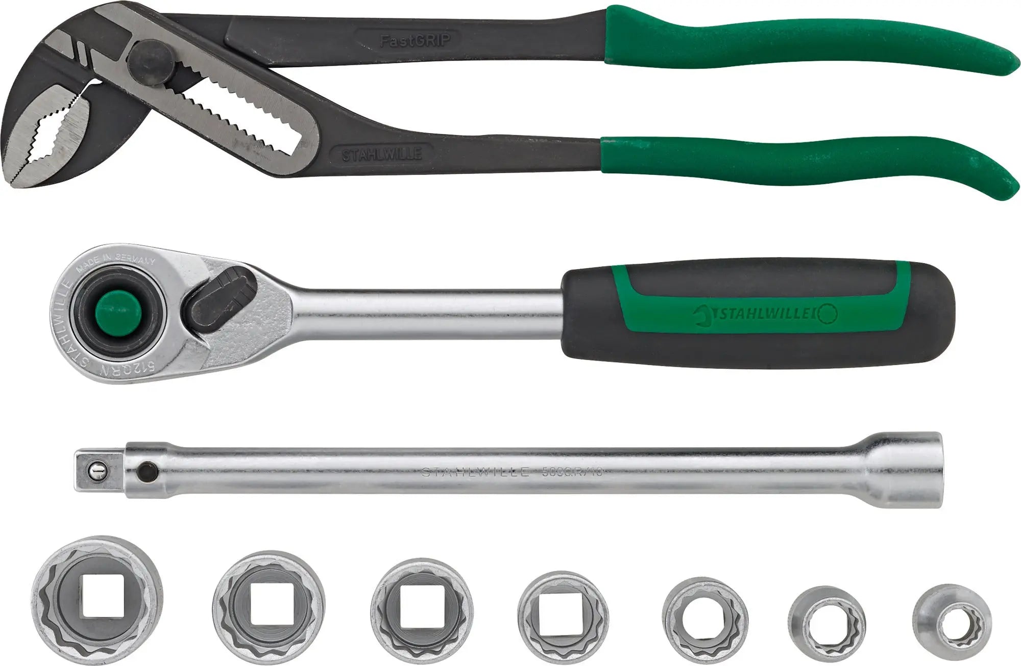 Stahlwille Set of 10 Agrar Mobil Agricultural Supplementary Tool - ST 96830278 Stahlwille