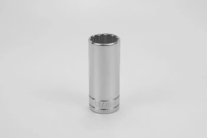 SK Tools - Socket Chrome 3/8dr Deep 12pt 13/16 - 42426 SK Tools