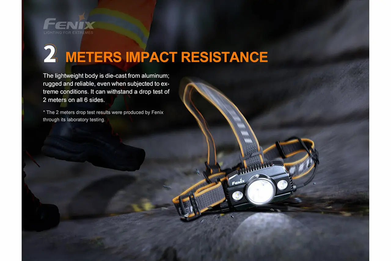 Fenix 3000 Lumen Headlamp - F FX-HP30RV2-BLACK Fenix