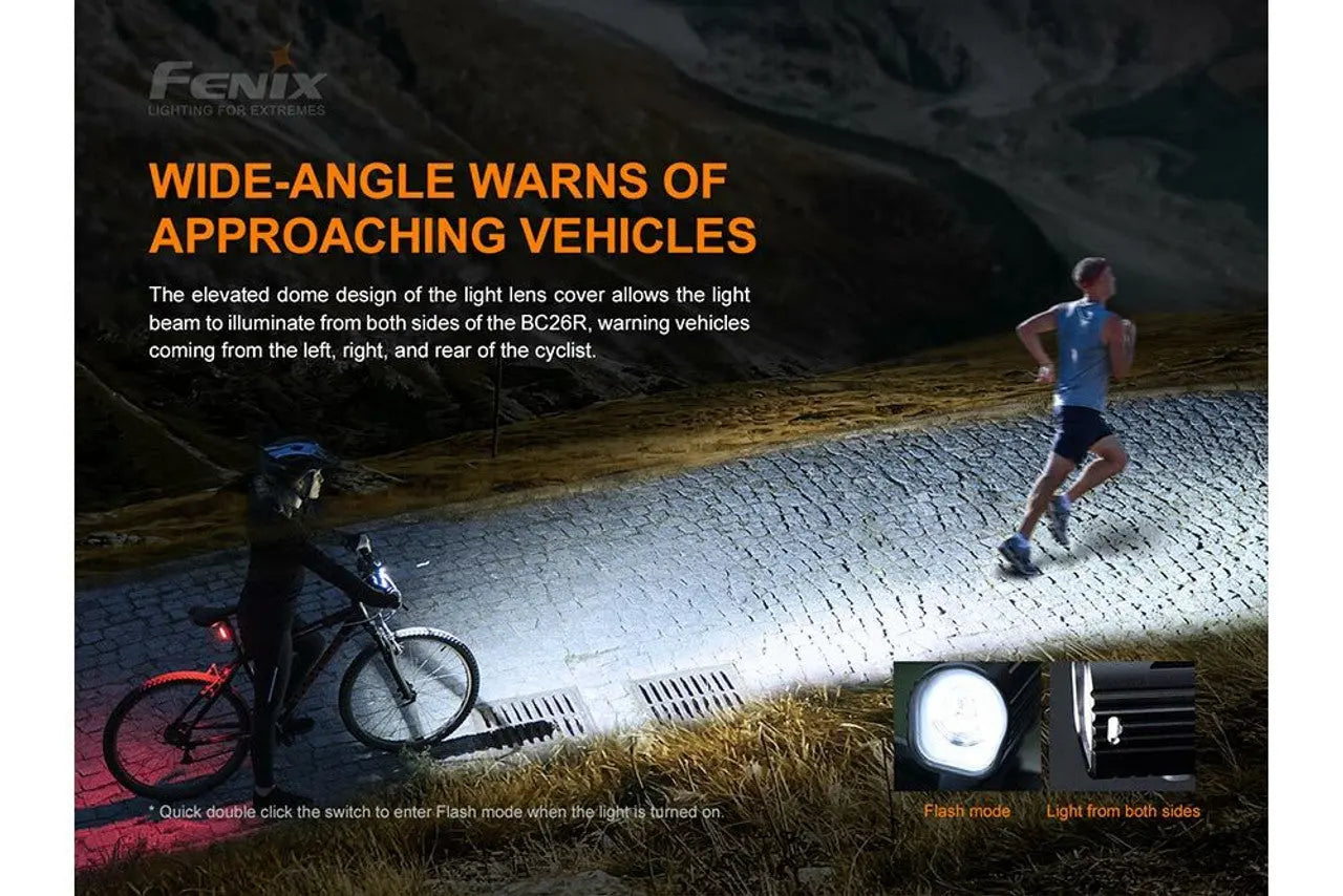 Fenix 1600 Lumen Rechargeable Bike Light - F FX-BC26R Fenix