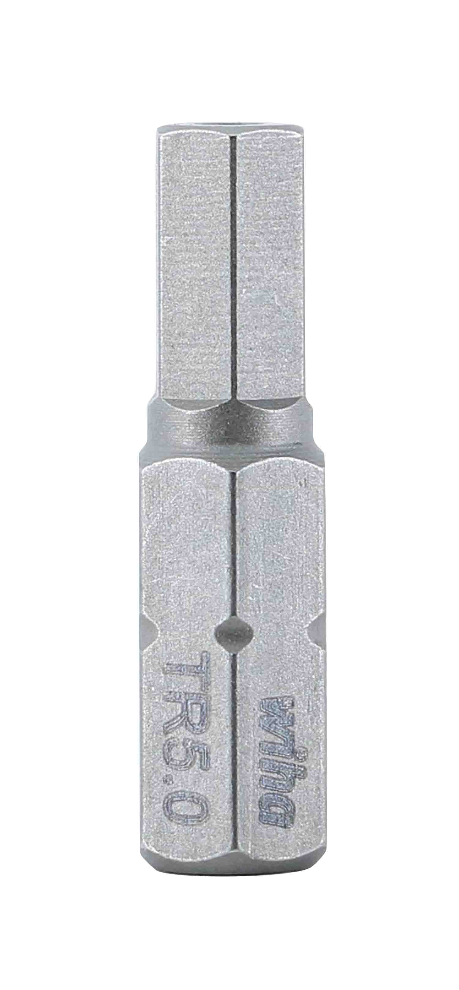 Wiha 71944, Security Hex Insert Bit 5.0 x 25mm Wiha