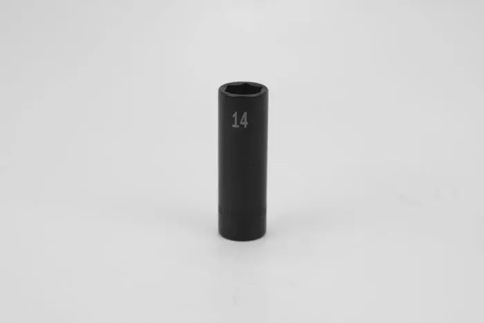 SK Tools - 14 mm 3/8" Drive 6 Point Deep Metric Impact Socket - 8934 SK Tools