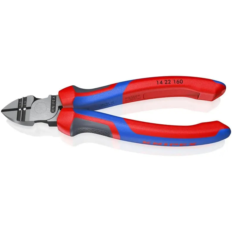 Knipex Diagonal Cutting Plier with Stripper, 6-1/4 in - KN 14 22 160 Knipex