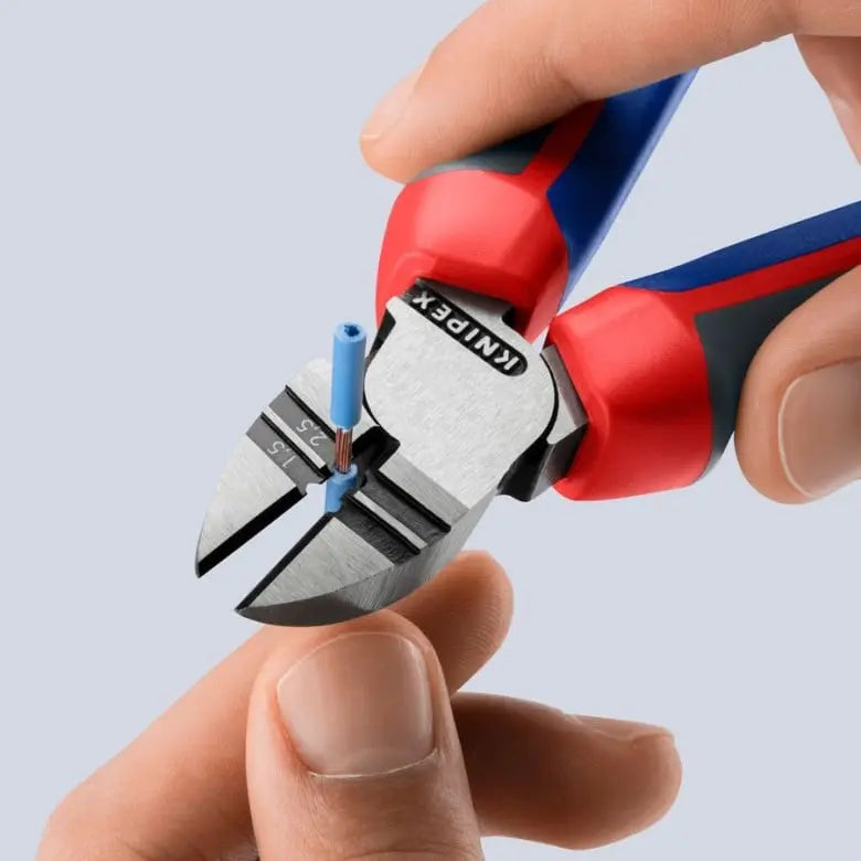 Knipex Diagonal Cutting Plier with Stripper, 6-1/4 in - KN 14 22 160 Knipex