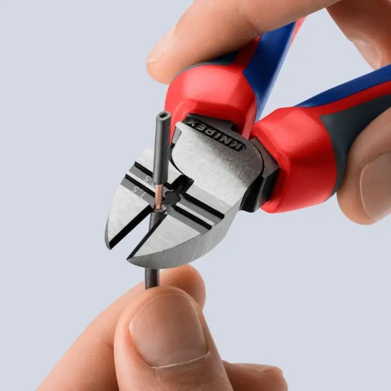 Knipex Diagonal Cutting Plier with Stripper, 6-1/4 in - KN 14 22 160 Knipex