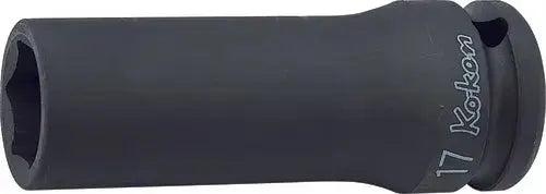 Ko-ken Tools 1/2 in Square Drive 6-Point Deep Impact Socket, 1-3/8 in - 14300A-1.3/8