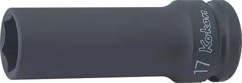 Ko-ken Tools 1/2 in Square Drive 6-Point Thin Wall Deep Impact Socket, 1-3/16 in - 14301A-1.3/16