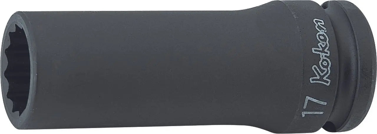 Ko-ken Tools 1/2 Sq. Dr. Socket 15mm 12 point Length 80mm Ko-ken Tools