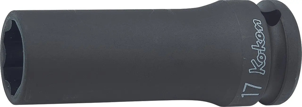 Ko-ken Tools 1/2 Sq. Dr. Socket 17mm 12 point Length 80mm Thin walled Ko-ken Tools
