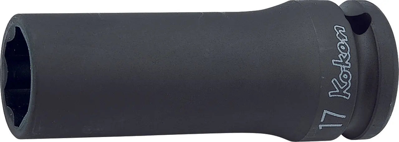 Ko-ken Tools 1/2 Sq. Dr. Socket 17mm Surface Drive Length 80mm Ko-ken Tools