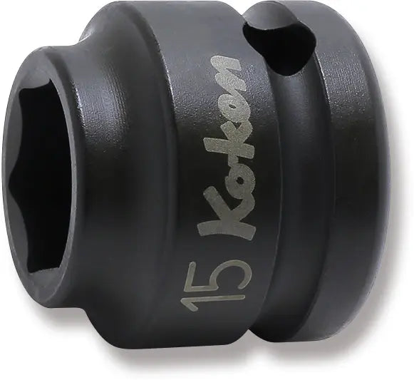 Ko-ken Tools 1/2 Sq. Dr. Thin Wall 6-Point Impact Metric Socket 15mm Ko-ken Tools