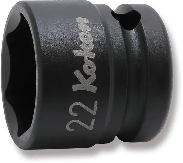 Ko-ken Tools 1/2 Sq. Dr. Thin Wall 6-Point Impact Metric Socket 22mm Ko-ken Tools