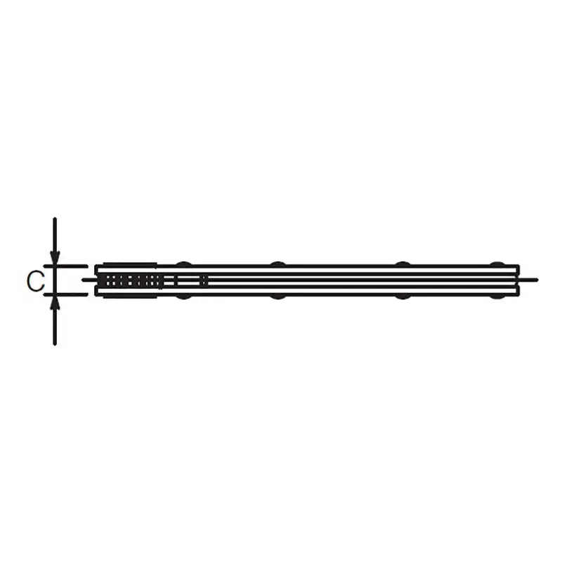 Ko-ken Tools Ratchet Handle Length 125mm Ko-ken Tools