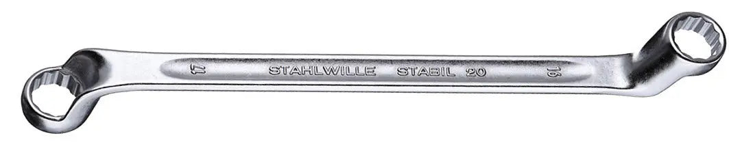 Stahlwille Double Ended Ring Spanner Wrench, 13 x 17 in, Length 245mm - ST 41041317 Stahlwille