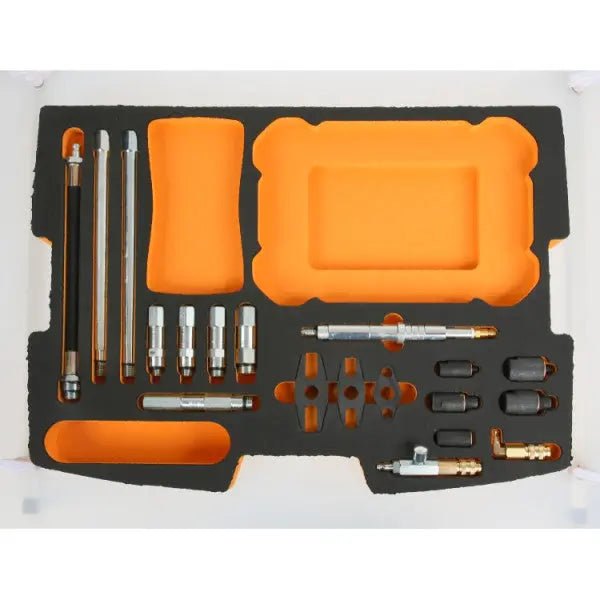 Beta Tools (Article# 1464CBD/N) Comprehensive Adapter Set with Testers 1464T and 1464T/N for Testing Compression in Petrol and Diesel Engines - BT 014640301 