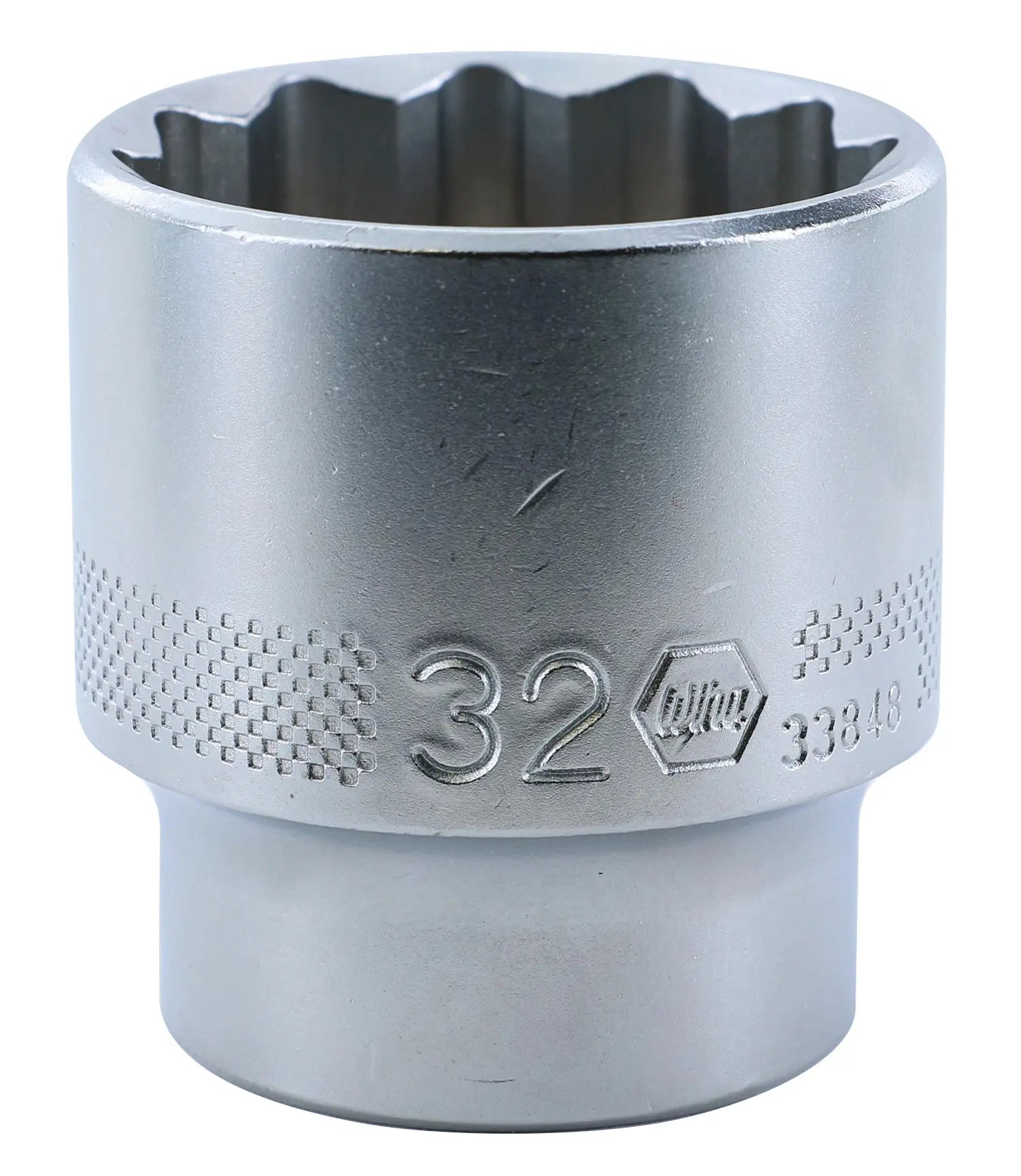 Wiha 33848, 1/2" Drive Socket, 12 Point, 32.0mm Wiha