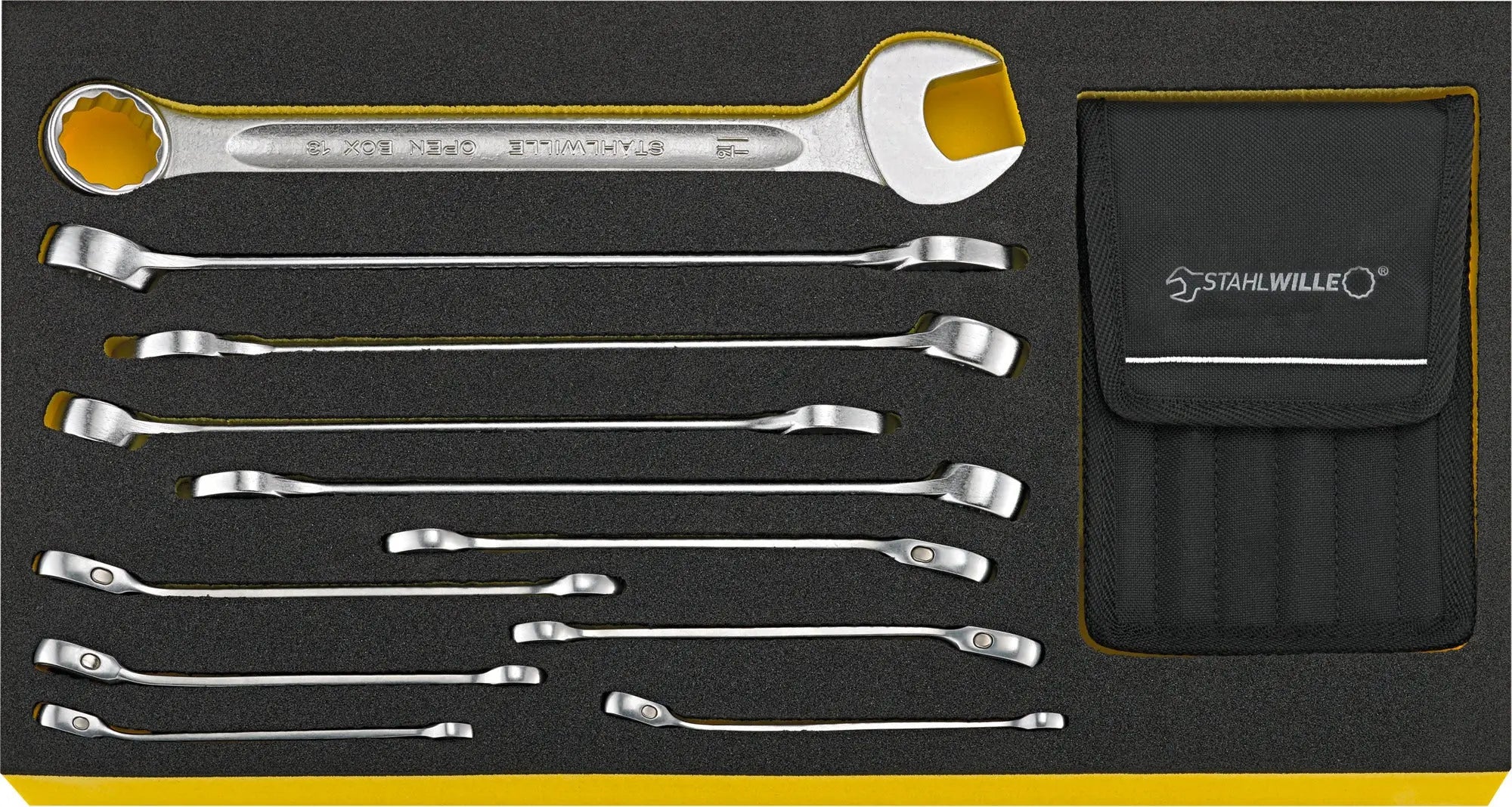 Stahlwille Set of 179 6-Drawer AOG-Kit for Aircraft with Tool Trolley No. 13217 - ST 98814910 Stahlwille