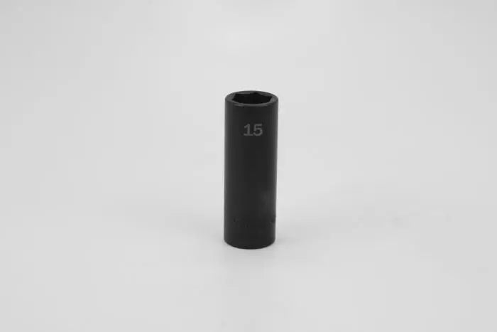 SK Tools - 15 mm 3/8" Drive 6 Point Deep Metric Impact Socket - 8935 SK Tools