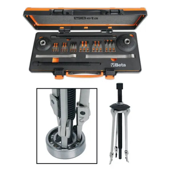 Beta Tools (Article# 1548/C6) Bearing Removal Tool with Thin Interchangeable Terminals - BT 015480306 