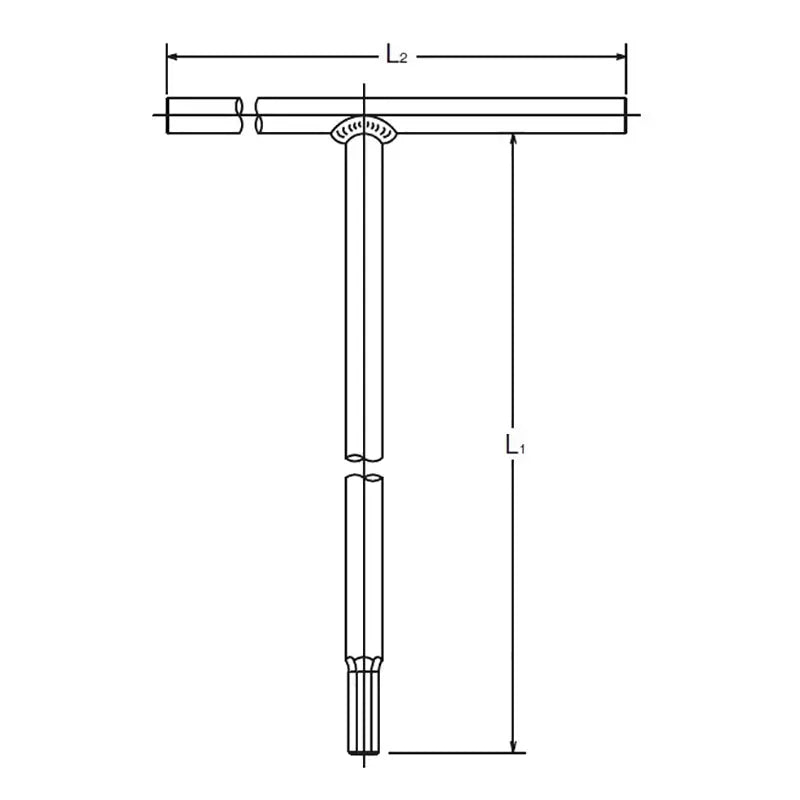 Ko-ken Tools T Handle PH2 Length 200 x 180mm Ko-ken Tools