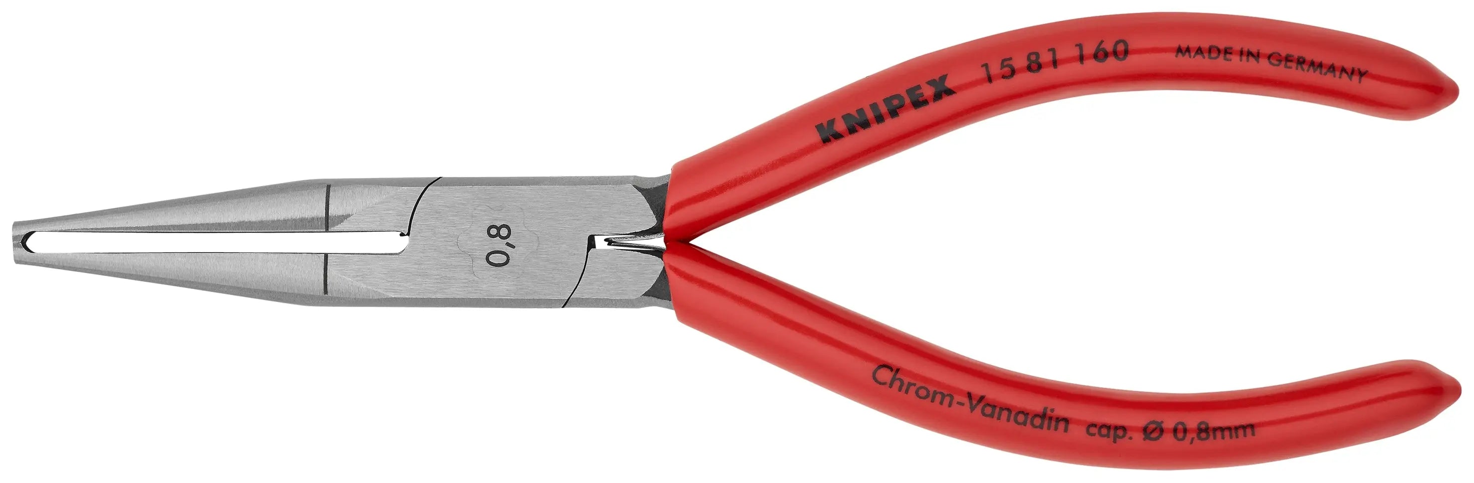Knipex 15 81 160 KN | End-Type Wire Stripper, .8 mm Knipex