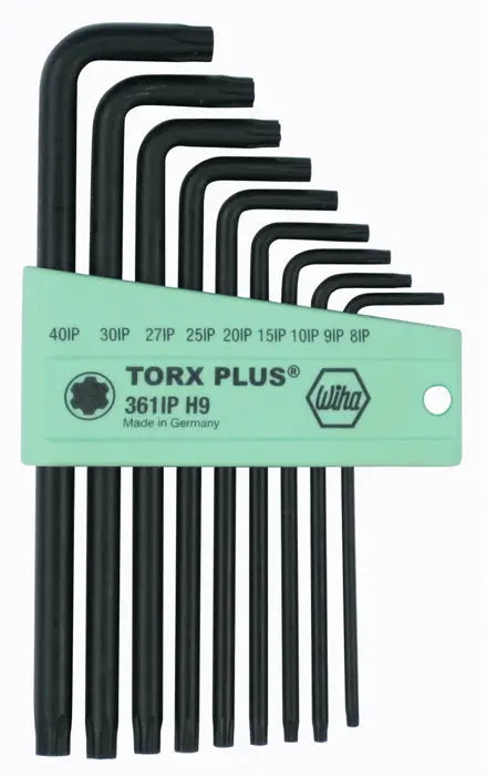 Wiha 36691, TorxPlus® L-Key Long Arm 9 Pc. Set Wiha