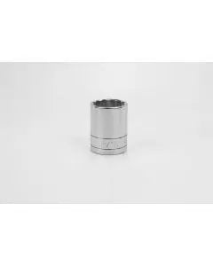 SK Tools - 15/16" 1/2" Drive 12 Point Fractional Standard Chrome Socket - 40130 SK Tools