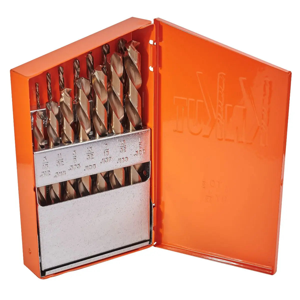 KnKut Set of 15 Jobber Length Left Hand Drill Bit, 1/16 in - 1/2 in by 32nds - 15KK6 KnKut