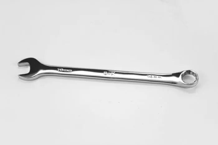 SK Tools - 16 mm 12 Point Metric Long Combination Chrome Wrench - 88516 SK Tools