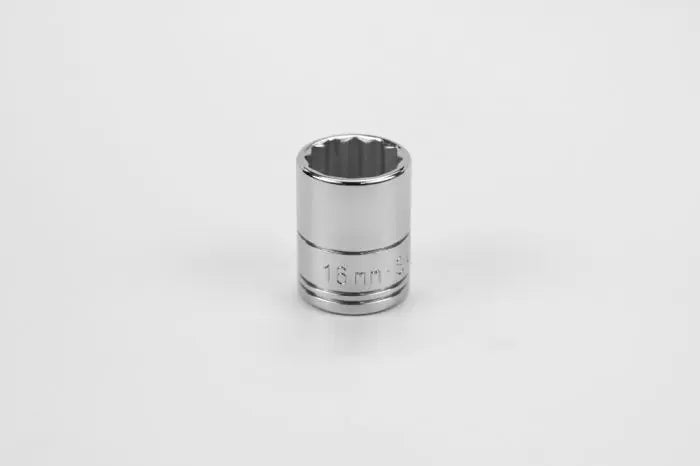 SK Tools - Socket Chrome 3/8dr Standard 12pt 16mm - 2316 SK Tools