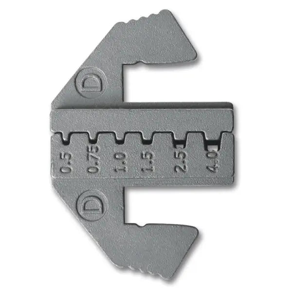 Beta Tools (Article# 1609I/C6-T1) Dies for Pre-Insulated Tubular Terminals, 0.5 - 4 mm sq - BT 016090305 