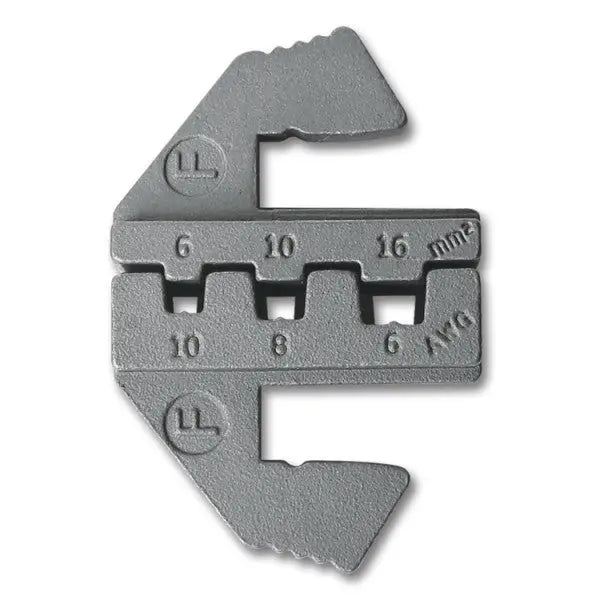 Beta Tools (Article# 1609I/C6-T2) Dies for Pre-Insulated Tubular Terminals, 6 - 16 mm sq - BT 016090306 