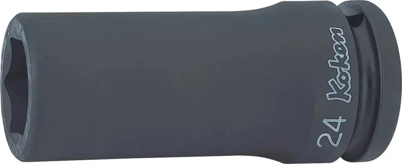 Ko-ken Tools 3/4 in Square Drive 6-Point SAE Deep Impact Socket, 2-1/4 in - 16300A-2.1/4