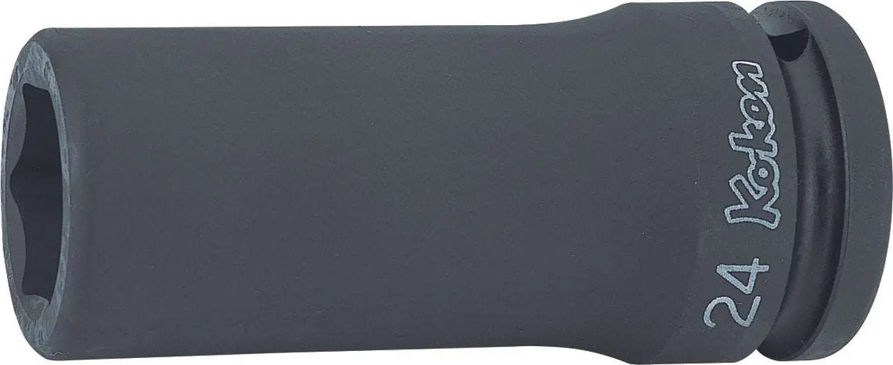 Ko-ken Tools 3/4 in Square Drive 6-Point Metric Thin Wall Deep Impact Socket, 48mm - 16301M-48