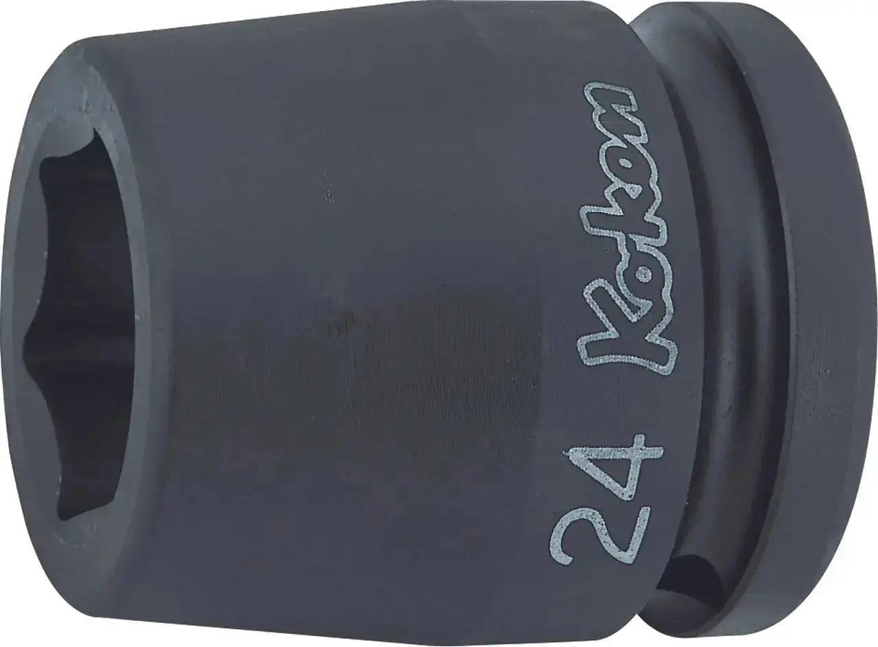 Ko-ken Tools 3/4 in Square Drive 6-Point Impact Socket, 75mm - 16400M-75