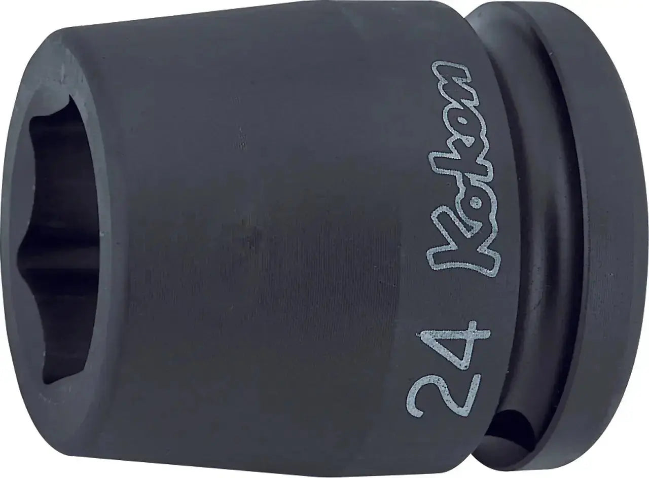 Ko-ken Tools 3/4 in Square Drive 6-Point Impact Socket, 15mm - 16400M-15