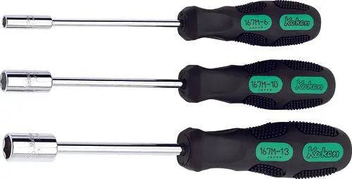 Ko-ken Tools Socket Driver 1/4 6 point Length 225mm Ko-ken Tools