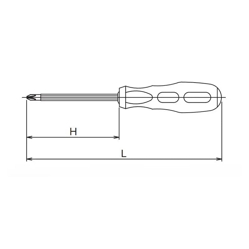 Ko-ken Tools Interchangeable Screwdriver PH2 x 6mm Length 310mm Ko-ken Tools