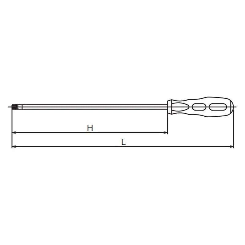 Ko-ken Tools TORXÂ® T20 Screwdriver - Length 350mm Ko-ken Tools