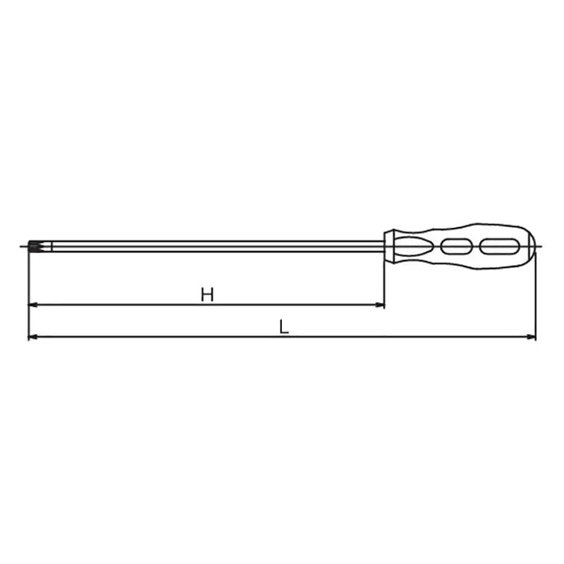 Ko-ken Tools TORXÂ® T25 Screwdriver - Length 350mm Ko-ken Tools