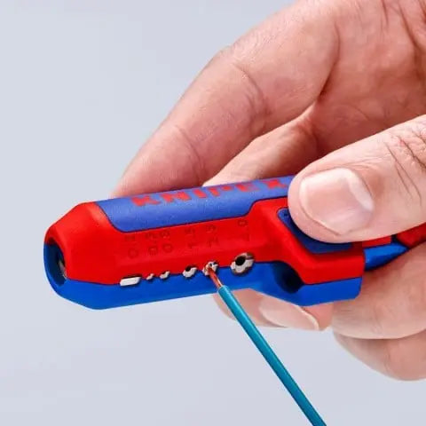 Knipex ErgoStrip PV Wire Stripper, 5-1/4 in - KN 16 95 03 SB 