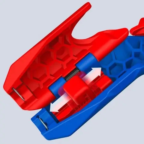 Knipex ErgoStrip PV Wire Stripper, 5-1/4 in - KN 16 95 03 SB 
