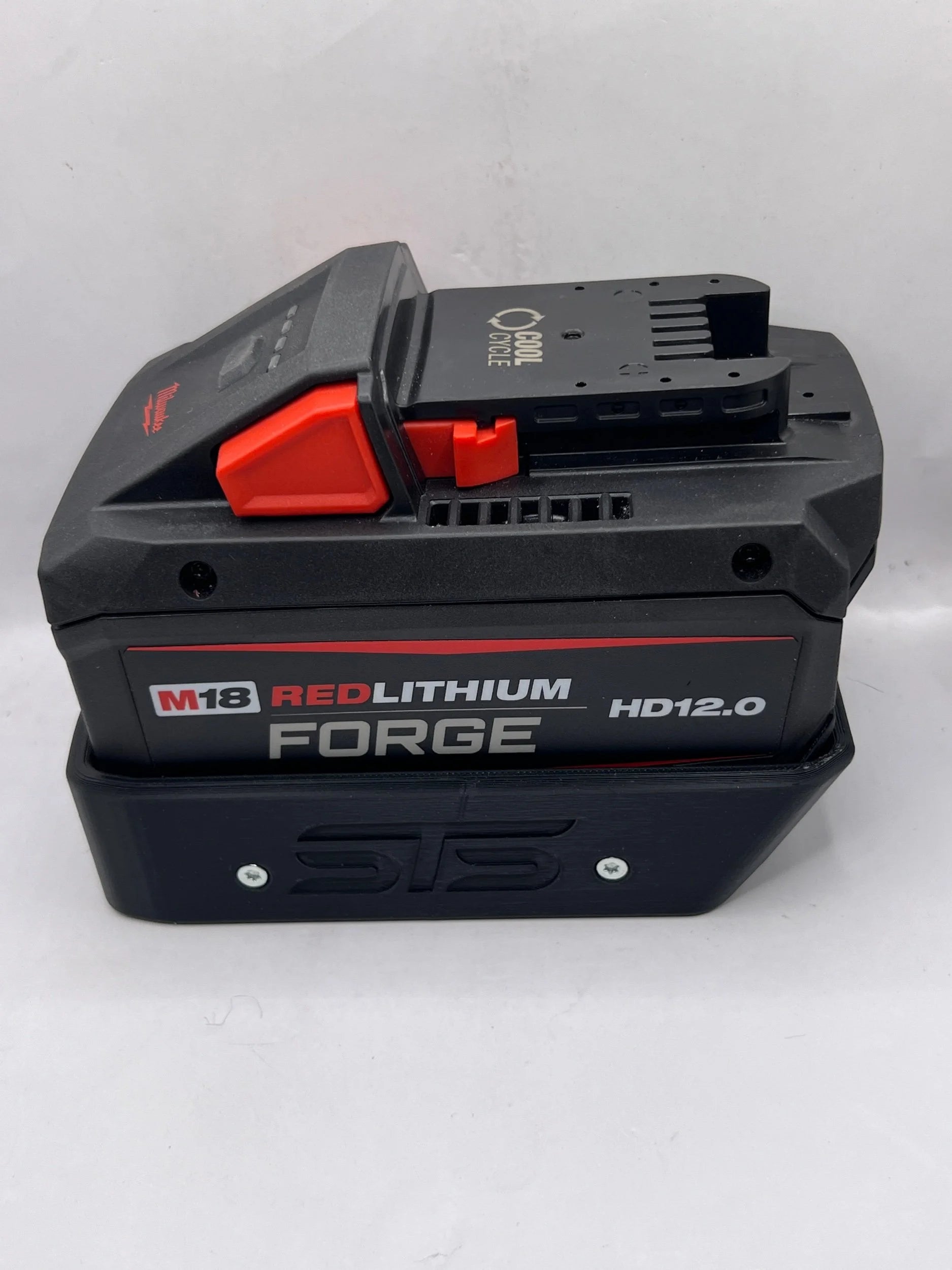 STS Auto Design Milwaukee M18 12.0 Forge Magnetic Battery Cover - MW1812F