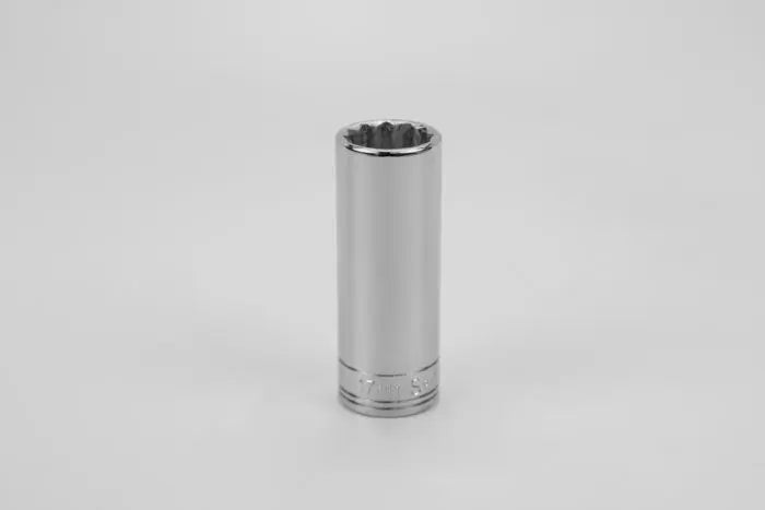 SK Tools - Socket Chrome 3/8dr Deep 12pt 17mm - 8437 SK Tools