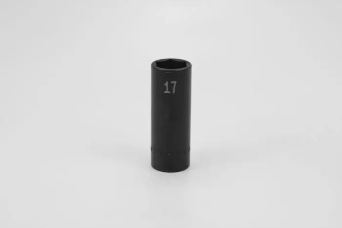 SK Tools - 17 mm 3/8" Drive 6 Point Deep Metric Impact Socket - 8937 SK Tools