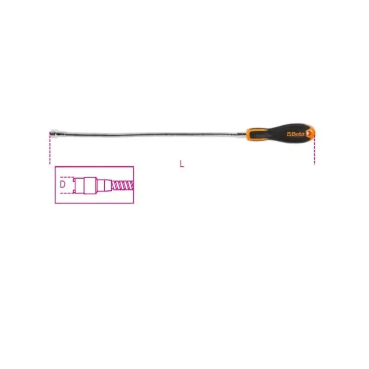 Beta Tools Flexible Magnetic Pick-Up Tools - BT 017120021 